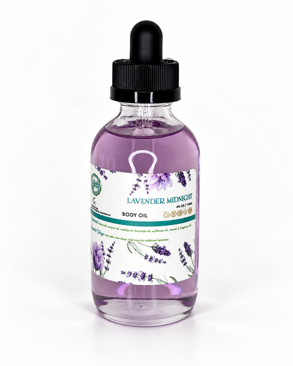 AMINNAH Dillpicky Lavender Midnight Body Oil